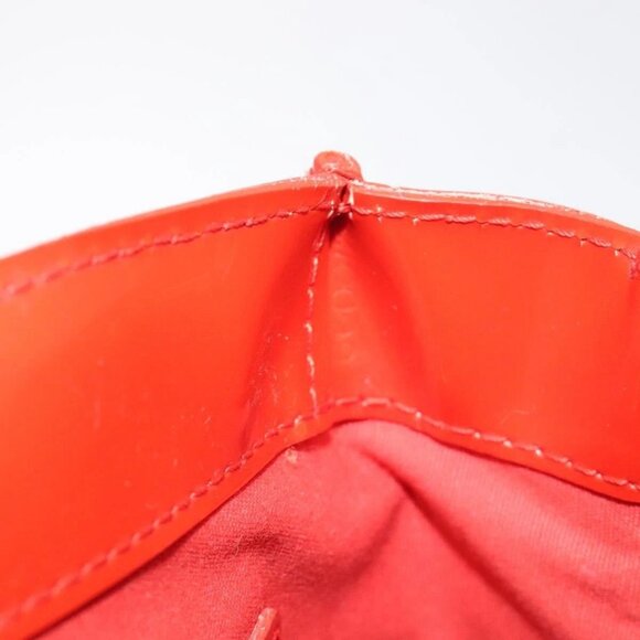 LOUIS VUITTON Monogram Vernis Wilshire PM Bag Orenge Sunset - Picture 13 of 16